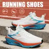 Tênis Esportivo Masculino Leve e Respirável para Corrida, Rebote Popcorn Absorvente de Choque, Resistente ao Desgaste, Absorvente de Suor, Tênis de Corrida Casual para Testes Físicos