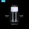 15ml20ml30ml60ml100ml300ml500ml Botella de Plástico Transparente PET de Boca Ancha Botella de Alcohol