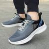 Zapatos de malla para hombre, verano, transpirables, ligeros, talla grande 45, tejido flyknit, zapatilla juvenil, para estudiante de secundaria, zapatillas para correr