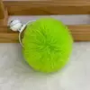Pompons de pelo de coelho sintético em estoque, bolas de pelúcia feitas à mão, acessórios de pele artificial, pingentes, acessórios para roupas, sapatos e chapéus, bolas multicoloridas
