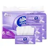 Papel de Lenço de Algodão Vinda, Exclusivo para Novos Clientes, 3 Pacotes, Colaboração com Desenho de Cachorro, Tamanho P, 90 Folhas, Papel de Lenço Doméstico 3D Beauty