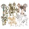 6 cores grandes, médias e pequenas aleatórias 30g 50g 100G todos os tipos de joias de liga pendente chave steampunk