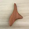 Cone de Massagem Triângulo de Sândalo Dourado Raspagem de Pontos de Acupuntura Massagem Bastão de Massagem de Madeira Vértice Meridianos Bastão de Pontos de Acupuntura do Pé Três Pontas