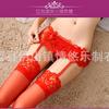 Comercio Exterior Europeo y Americano Ropa Interior Femenina Sexy de Encaje Liguero Tentación Transparente Liguero Conjunto Divertido 6002