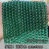 Cuentas de Vidrio Tipo Jade, Cuentas Sueltas de Cristal Color Porcelana, Accesorios para Joyería DIY, Cuentas para Pulseras Semi-Terminadas, Cuentas de Imitación de Jade