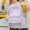 Mochila de gran capacidad estilo universitario japonés 2026 para mujer, mochila para el día a día de uniforme JK, bolso cruzado lindo para chica