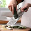 Rallador de acero inoxidable rallador cortador de verduras multifunción artefacto de rallado de cocina rallador de rábano patata