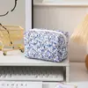 Bolsa de Maquillaje Nueva Floral Transfronteriza, Bolsa de Almacenamiento Portátil de Viaje, Bolso de Mano Lindo de Gran Capacidad, Stock Listo Venta al por Mayor Transfronteriza