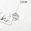 Aleación Estilo Coreano Hebilla Multifuncional Hebilla de Cinturón Hebilla para Ropa Accesorios Decorativos de Perlas y Pedrería Hebilla Anudada en Esquina