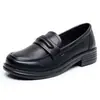 Mocasines retro de estilo francés para mujer, de punta cerrada y suela blanda, estilo británico, zapatos casuales slip-on de suela blanda, novedad otoño 2026