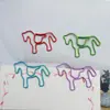 Clip de papel de caballo colorido clip de papel de animal clip de papel con forma creativa clip de papel lindo pin de metal transfronterizo