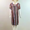 Vestido de Noite de Algodão e Seda Feminino Verão Doce Fofo Manga Curta Solto Peça Externa Vestido Casa Fresco Pijama