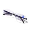 Nuevas Gafas Presbiópicas Anti Luz Azul Sin Montura Borde Cortado en Diamante Hipermetropía Moda Gama Alta Ultraligeras Lupa Inteligente de Zoom