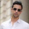 Gafas de Sol de Moda para Hombre, Diseño Cuadrado sin Marco con Patillas de Madera, Gafas de Sol tipo Slingshot para Hombre, Lentes de Moda con Patillas de Madera para Hombre, Transfronterizo