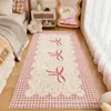 Quarto Fresco e Aconchegante Tapete de Cabeceira de Imitação de Caxemira Cobertor Decorativo para Quarto de Casa Tapete Antiderrapante Amigo da Pele Fácil de Cuidar para Varanda