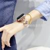 Pulseira Colorida Transparente Galvanizada de Dois Tons para Smartwatch Huawei Watch Fit3 Feminino