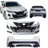 Adequado para Acessórios de Carro Camry 2018+, Kit de Carroceria Grande Estilo Kane, Para-choques Dianteiro e Traseiro Modificados com Faróis de Neblina Dianteiros Atualizados