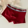 Ropa Interior para Hombre Algodón Cómodo Estilo Sencillo Pantalones Boxer Niños Boxer Talla Extra Shorts Moda Pantalones Nuevos