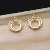 Accesorios DIY Joyería de Perlas Plata S925 Pendientes de Manzana Soporte Vacío 9.5-9.7mm Accesorios para Pendientes Jg6088
