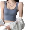 Ropa interior de belleza con espalda en forma de U, base envolvente, tubo pectoral, camisola para mujer, ropa interior sexy anti-luz para chica, venta al por mayor