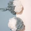 352AAA. Bomba de baño japonesa bomba de baño Flor de baño linda espuma exfoliante combinación de colores bola de limpieza corporal