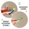 Presilhas de Cabelo Coloridas de Frutas para Meninas, Presilhas Bb Fofas para Franja Lateral, Presilhas Adoráveis para Testa, Acessórios de Cabelo, Grampos