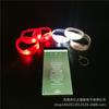 Pulsera Luminosa LED Activada por Sonido de Silicona Completa Personalizada por el Fabricante, Pulsera Luminosa, Accesorios para Animación de Fiestas, Pulsera Fluorescente