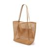 Suministro Transfronterizo Malla Transpirable Juguete Traje de Baño Bolsa de Almacenamiento para Artículos Varios Bolsa de Playa Multifuncional de Hombro para Compras Grande