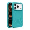 Adecuado para Apple 17Promax Funda de Teléfono Magnética Líquida con Forma de Ola Iphone16 Simple Silicona 15/14 Protección