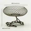 Linterna de Hierro Estilo Nórdico Transfronteriza Portavelas Lámpara de Aromaterapia Decoración de Mesa de Comedor Adornos Creativos para el Hogar