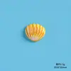 Serie de Vida Marina de Playa de Dibujos Animados Resina Pequeños Accesorios Pegamento de Crema Hecho a Mano Accesorios para Joyería DIY Cinchuelo para el Cabello Pinza para el Cabello