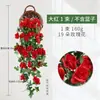 Flor de macramé de pared Flor de planta araña Flor de sala de estar Flor de cesta colgante Flor artificial Flor de seda colgante de techo Hiedra