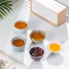 Juego de Tazas de Té para Maestro de los Cinco Hornos Famosos Fangsong Traje Festival de Apertura en Vivo Regalo Acompañante Juego de Regalo logo