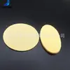 Esponja redonda de pulpa de madera comprimida, esponja limpiadora con pala de madera, fibra amarilla absorbente, expansión, baño, algodón de pulpa de madera