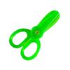 Tijeras de Seguridad para Niños Hechas a Mano Estudiantes de Primaria Tijeras de Arte DIY Tijeras de Plástico para Bebé de Jardín de Infancia sin Mango