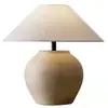 Ornamento estilo japonês vaso de cerâmica luminária de mesa para sala de estar em estilo silencioso Modelo Chinês Quarto de Hotel Hostel Quarto de designer Luminária de cabeceira