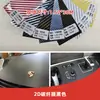 Adesivo de Ranhura Guia de Ar de Fibra de Carbono Rolo Completo 2D3D4D5D6D Película de Fibra de Carbono para Carro e Motocicleta Adesivo de Película de PVC para Carro