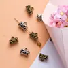 Qk086 Conector de Tres Vías Hueco DIY Aleación de Zinc Accesorios para Joyería Cadena de Suéter Pulsera Cadena para Clavícula Colgante Venta al por Mayor desde Fabricante