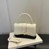 Comercio exterior transfronterizo personalizado cierre de broche bandolera casual chic elegante moderna para mujer bolso pequeño cuadrado