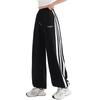 Pantalones de Verano de Pierna Ancha para Niñas 2025 Nuevos Pantalones Super Guapos para Niñas de Secundaria Pantalones Deportivos Delgados de Verano para Niñas