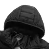 Venta directa de fábrica explosiones transfronterizas ropa de algodón acolchada con calefacción ropa de calefacción para hombre distrito dos cuatro nueve con capucha ropa de algodón acolchada cálida ropa de calefacción