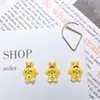 Decoraciones populares para uñas Cinnamoroll de hielo transparente, dijes de uñas portátiles de la caricatura Kuromi Sanrio y decoraciones para fundas de teléfono de resina