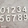 Puzzle de letras inglesas mistas 26 cores de madeira DIY proteção ambiental 100 por pacote