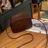 Bolsa Nova Estilo Coreano de Primavera Nova Bolsa de Couro de Vaca Bolsa Feminina Verão Quente Transfronteiriça Ombro Transversal Elegante Pequena Bolsa Quadrada