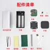 Kit de Batería Externa de Aleación de Aluminio Carga Rápida Carga Relámpago Caja de Batería 21700 Carcasa de Metal Fuente de Alimentación Móvil 22.5W