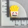 Cola Creme Case para Celular DIY Acessórios de Resina Brinquedo de Comida do McDonald's Batata Frita Clip Bico de Pato Acessórios de Cabelo Material Atacado