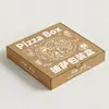 Caixa de Embalagem para Pizza Personalizada Descartável Caixa de Embalagem para Levar Pizza Fabricante Caixa para Comida Assada para Levar Caixa para Avião