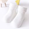 20 años nuevos calcetines de piso para niños calcetines gruesos de felpa para bebé calcetines de algodón peinado antideslizantes para bebé y niño pequeño