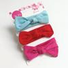 Set de Accesorios para el Cabello de Tres Piezas Estilo Europeo y Americano para Niños, Diademas de Moño para Niños y Niñas, Diademas Elásticas que No Aprietan la Cabeza para Bebés