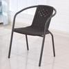 Silla de Ratán para Balcón Silla Individual con Reposabrazos Simple Hogar Ancianos Patio Moderno Ocio Exterior Silla de Ratán Fábrica